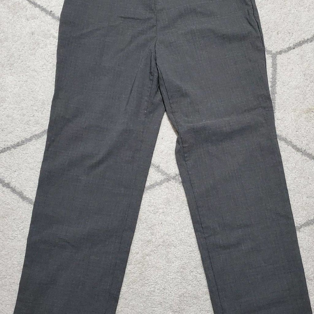 Investments Women's Pull On Pants - Charcoal 16W S